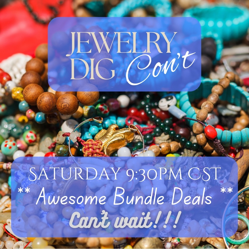🎉🎉 The Jewelry Dig Continues !! 🎉🎉 Come Join In The Treasure Hunt❣️ - Picture 1 of 1